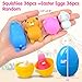 ORWINE 36pcs Easter Eggs + 36pcs Mochi Squishy Toys Easter Basket Stuffers Easter Egg Fillers for Kids Mini Squishies Party Favor Animal Squishys Easter Toys Surprise Egg Hunt Gift, Random