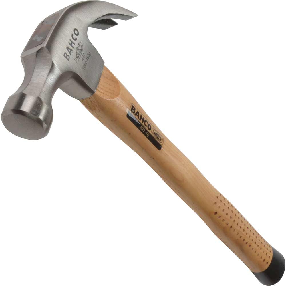 Bahco 42716 Claw Hammer Hickory Handle 16OZ