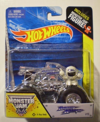2014 NEW LOOK HOT WHEELS 1:64 SCALE RAZIN KANE X-RAY BODY MONSTER JAM TRUCK