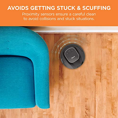 Shark ION Robot Vacuum RV871 with WiFi and Voice Control, 0.6 qt, Black Pricepulse