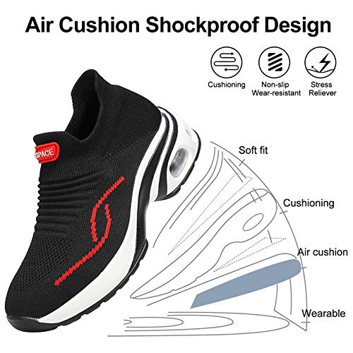 Sixspace-Walking-Shoes-Women-Sock-Sneakers-Slip-on-Shoes-for-Women