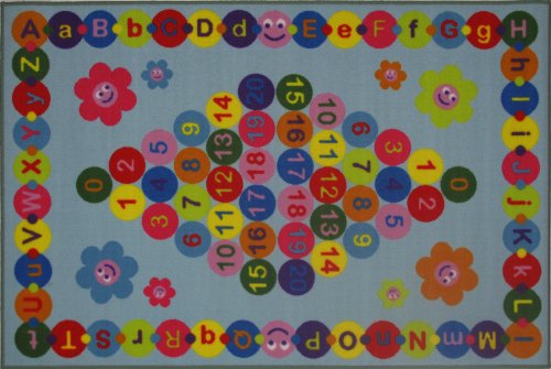 Fun Rug Fun Time Happy Learning Multi 39" X 58"