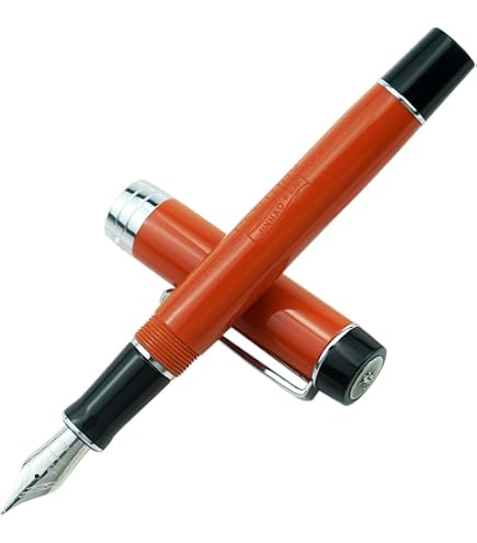 Amazon.com: Parker Duofold Classic Big Vintage Red Fountain Pen
