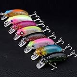 Meidus Hook Necessary Minnow Fishing Swim Baits Bass Crank Baits 6Cm