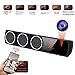 GSmade 1 WiFi Bluetooth Speaker-Mini 1080p 160 Degrees Wide Angle-Hidden Spy Camera Motion Detection for Home, Black