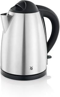WMF Bueno Wasserkocher Edelstahl 1,7l, elektrischer Wasserkocher mit Kalkfilter, 2400 W, beleuchtete Wasserstandsanzeige, edelstahl matt