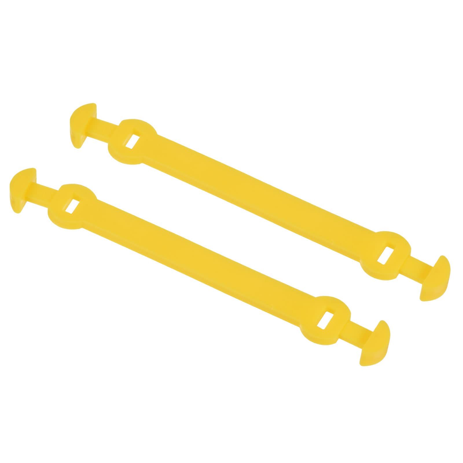 PATIKIL Tennis Vibration Dampeners, 2 Pack Silicone Racquet Shock Absorber Racket String Damping, Yellow