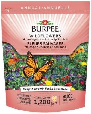 Wildflower Bag Hummingbird and Butterfly Mix