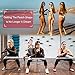Resistance Bands Booty Bands Hip Bands for Legs and Butt Fabric Exercise Bands Cloth Workout Bands for Women Men Resistance Loops Anti Slip Thick Wide Circle Hips Glute Set of 3