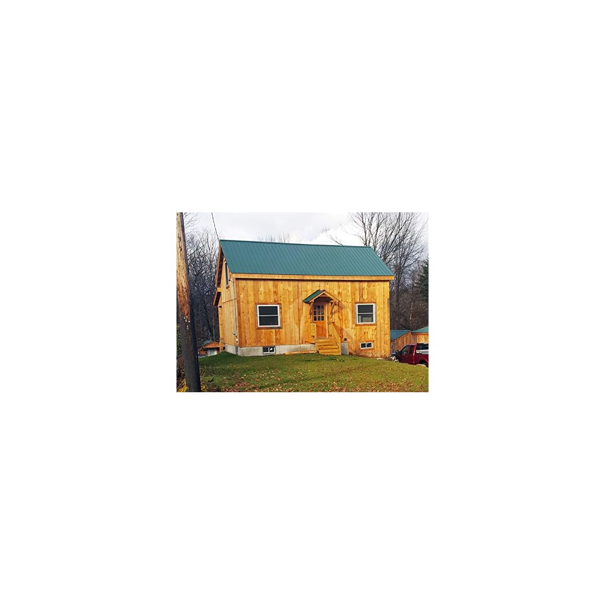 Mortise And Tenon Timber Frame 20x30 Cabin With Full Loft Step