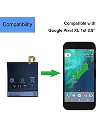 Para Pixel XL 1st 5.5-Inch nueva batería de repuesto 3450 mAh 3.85 V b2pw2100 batería integrada 35h00263 0 foot + herramientas