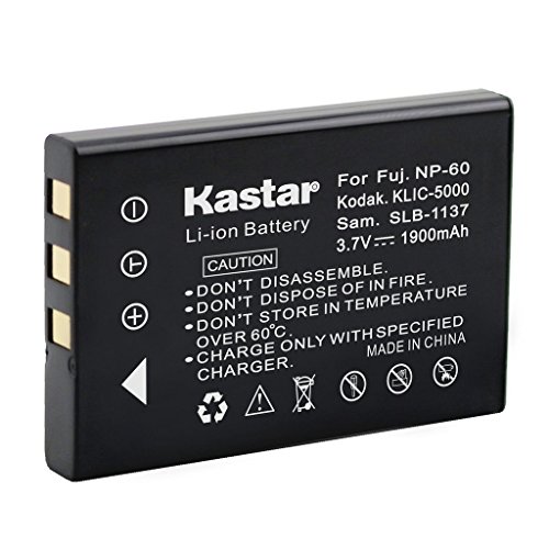 Kastar Battery for Kodak KLIC-5000 K5000 & EasyShare DX6490, EasyShare P850, P880, DX6490, EasyShare DX7630, DX7590, EasyShare Z760, EasyShare Z7590, EasyShare DX7440, EasyShare Z730, DX7630, Z760