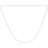 Bling Jewelry Unisex Thin 2MM .925 Sterling Silver Bar Dot Dash Pallini Shot Bead Ball Chain Link Necklace Men Women Teens 16 18 20 24 Inch Made In Italy