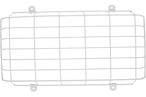 ULTECHNOVO Wire Guard for Emergency Light, Exit Sign Damage Stopper Metal Wire Guard Exit Sign Damage Cage Light Protective Cover for or Emergency
