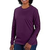 Carhartt Women's Loose Fit Heavyweight Long-Sleeve Logo Sleeve Graphic T-Shirt