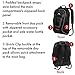 High Sierra AT7 Carry-On Wheeled Backpack, Black, 22-Inch