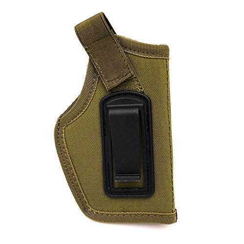 Gun Holster, Concealed Belt Holster Ambidextrous Holster For Compact Subcompact Pistols by Dressffe (Army Green) - Thumbnail 2