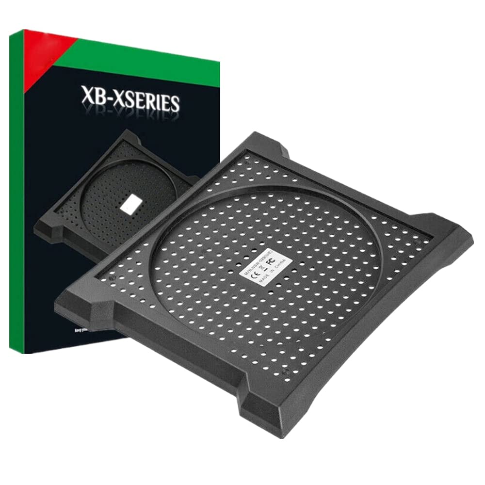 KlsyChry Vertical Cooling Stand for Xbox Series X Console, Base Vertical Xbox Series X Holder Stand -Black