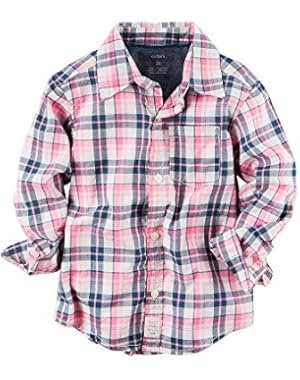 Carter's Baby Boys' Plaid Woven Shirt
