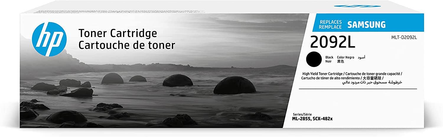Samsung SV003A MLT-D2092L High Yield Toner Cartridge, Black, Pack of 1