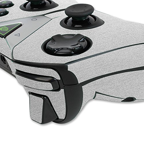 Skinomi Brushed Aluminum Full Body Skin Compatible with NVIDIA Shield TV (Controller Kit only)(2015)(Full Coverage) TechSkin Anti-Bubble Film