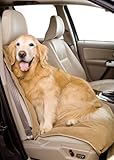 Duragear Bucket Dog Car Seat Cover - MicroVelvet Sand