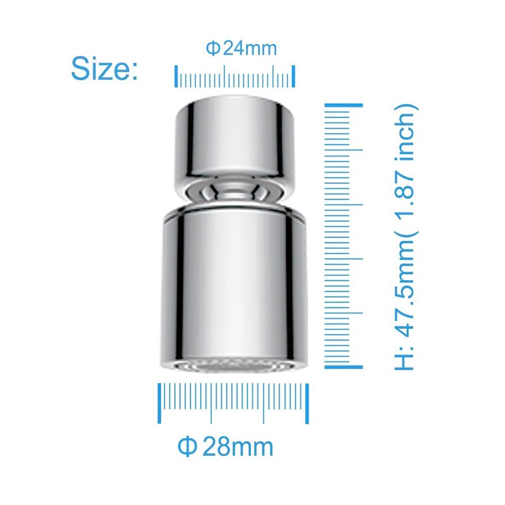 Faucet water nozzle accessories water foaming device two function filter filter net out water nozzle foamed device