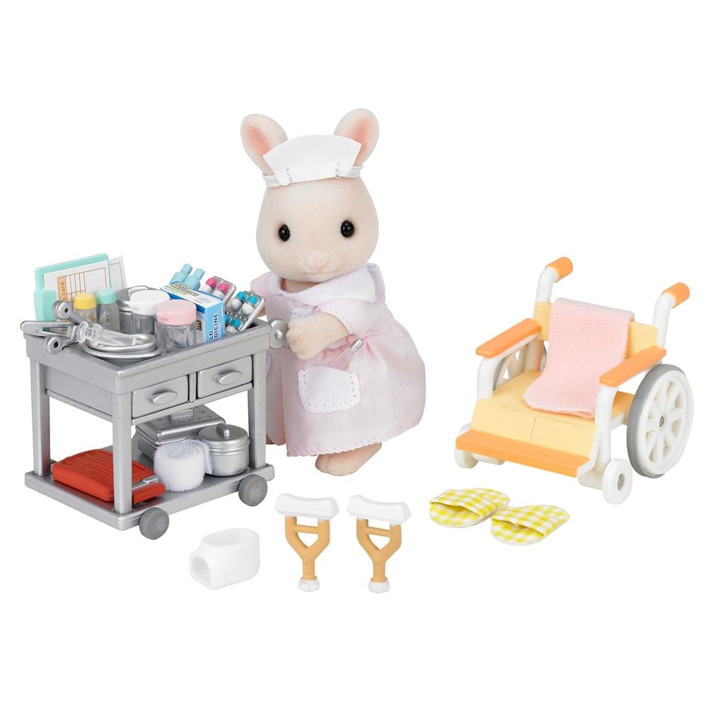 Sylvanian Families - Country Nurse Set - Dollhouse playset