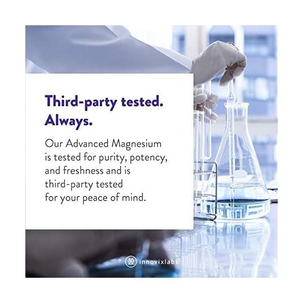 InnovixLabs Advanced Magnesium, High Absorption Magnesium Glycinate