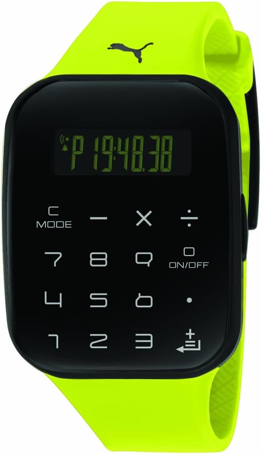 Puma Men's Digital Quartz Watch, Plastic, PU910531003