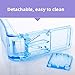 2-Pack Pill Cutter - Pill Splitter with Stainless Steel Blade for Cutting Small Pills or Large Pills in Half, Easy Cut Pills for Tablet Vitamin and Big Medicine. (Light Blue)