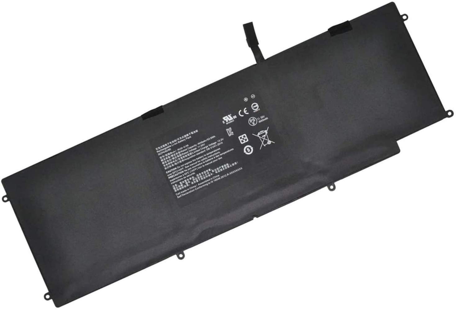 ASKC RC30-0196 Laptop Battery for Razer Blade Stealth 2016 v2 i7-7500U 13.3" Touch QHD I7-8550u RZ09-0239 RZ09-01962 RZ09-01962E52 RZ09-01963 RZ09-02394 RZ09-02393E32-R3U1 RZ09-01962W10 11.55V 53.6Wh