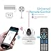 UOKOO 1080P HD Pan/Tilt/Zoom Wireless Security Camera, Network WiFi IP Camera Surveillance System with Remote Viewing White (US Edition)