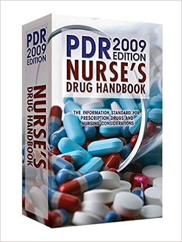 Pdr Nurses Drug Handbook 2009 9781563637018 Medicine -