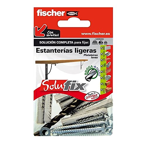 Fischer 502685 – Solufix estanterias Leichte
