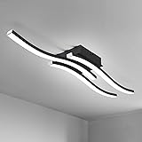 EDISLIVE Modern Dimmable LED Ceiling Light Curved