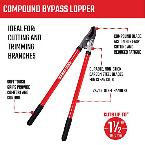 CRAFTSMAN CMXMKIT0140 3Piece Pruning Set with Bypass Pruning Shears
