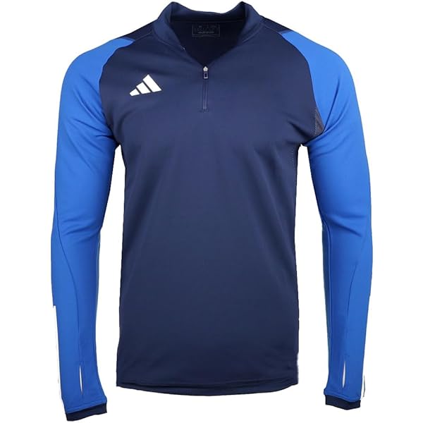 adidas Mens Tiro23 Mock Neck Quarter Zip Soccer Cleats Moisture