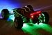 Boesch Built Qty 10- LED Lights- 3mm, 5mm, 8mm, 10mm pre Wired 12 Volt LEDs- 12V White, Red, Blue, Orange, Green (5mm, Green)