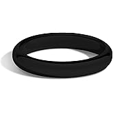 Tioneer Sterling Silver Plain Dome Wedding Band for Men and Women, Made In USA - Custom Text Personalized Ring, 3mm to 8mm Width, Size 4-13