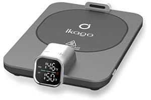 ikago Smart Mug Warmer - Upgraded Coffee Warmer, 1°F Precise Temperature Control Mug Warmer for Desk, Infrared Technology with Auto Shut Off, Birthday Gifts for Women and Men, 105-175°F