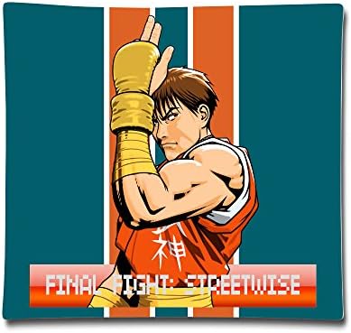 DAMEI Final Fight Streetwise Custom Throw Pillows 1818 Inch Blank For Warm Cozy