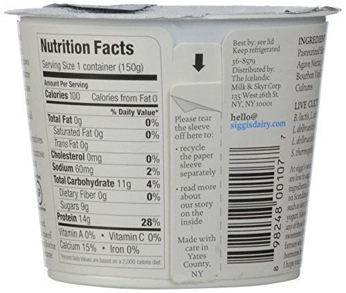 2 Siggis+Vanilla+Strained+Non+Fat+Yogurt