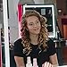 Lee Stafford Coco LoCo Bubble Curling Wand/Beach Hair Curling Iron - Coconut Oil Infused Ceramic Ball Hair Curler with Big Barrel for Professional Spiral Curls - 1 Inch Wide - Light Pink Waver