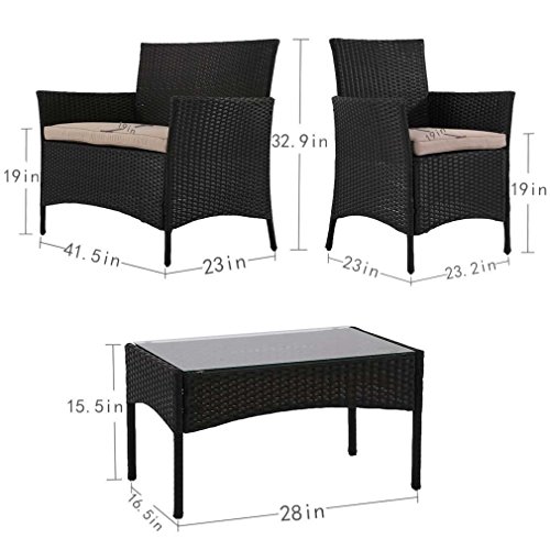 6 Set+Conversation+Coffee+Table+Bistro