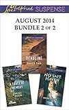 Love Inspired Suspense August 2014 - Bundle 2 of 2: An Anthology