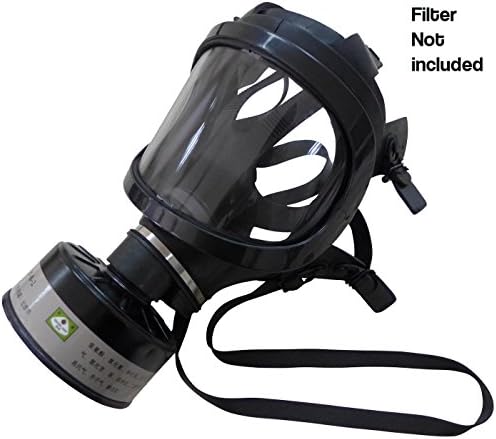 Full Face Silicone Respirator Mask NBC Protection For Industrial Use, Chemical Handling, Painting, Welding, Prepping