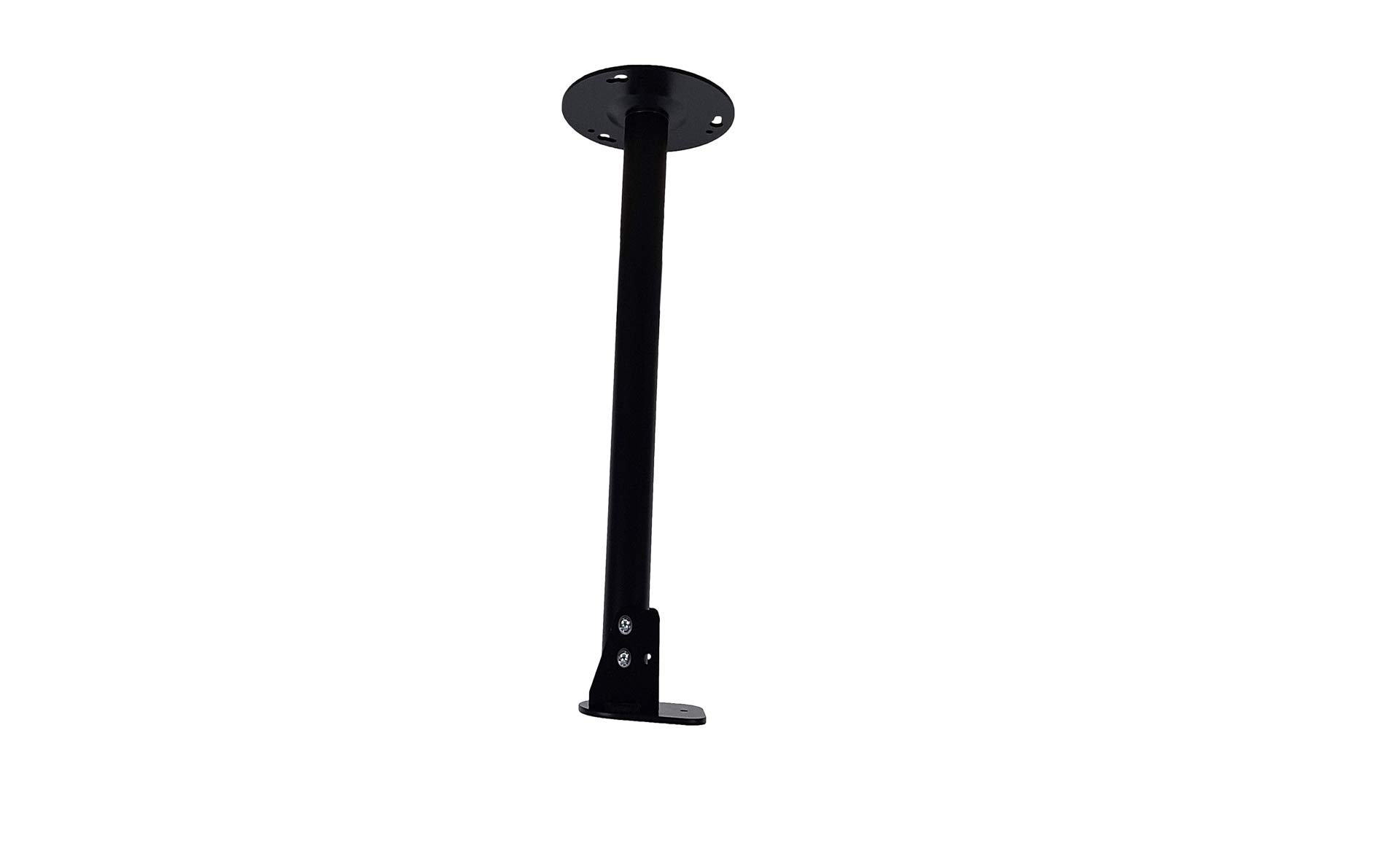 IRIS professional black ceiling mount for video conferencing cameras with fixed length of 400 mm with U plate, Made in Italy U