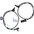 NewYall Set of 2 Front Right Passenger and Left Driver Side ABS Wheel Speed Sensor for Chevrolet Astro Avalanche Suburban Tahoe Express Silverado 1995-2007