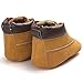 Voberry® Toddler Baby Boy's Leather Sneaker Shoes Lace up Snow Boots Warm (12~18Month, Khaki)
